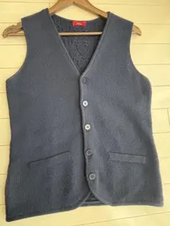 Altea/アルテア/ネイビーのニットベスト