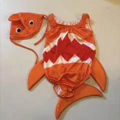 ベビー　サメ水着セット