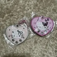 ハローキティ　刺繍カスタムキーホルダー