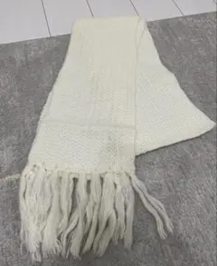 マフラー　手編み風　未使用