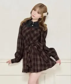 【新品タグ付き】アプレジュール アソートレイヤード風 セットアップ L-LL