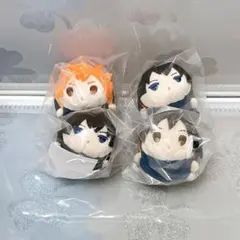 【影山 日向 山口 】 ハイキュー もちもちマスコット ミニvol,1