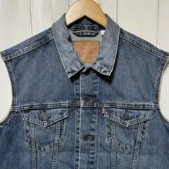LEVI’S リーバイス カットオフ デニム ベスト ジャケット L