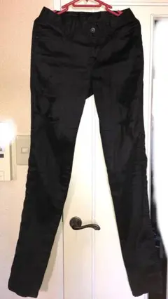 ダメージパンツ　ブラック
