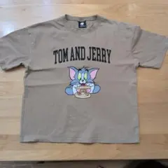 トムとジェリー キャラクター Tシャツ ベージュ　150cm