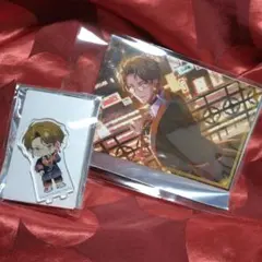 アイナナ アニカフェ 2024記念日 十龍之介 ミニアクスタ、ポストカード