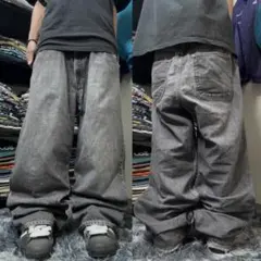 NewEastOrder Double BeltDistressed Denim - メルカリ