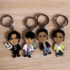 登坂広臣キャラクターキーホルダー4個セット