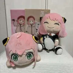SPY×FAMILY アーニャ ぬいぐるみ２点とクリアファイル２点