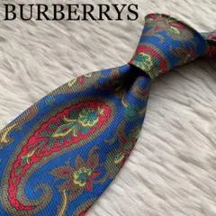 【大人気】バーバリー BURBERRYS ネクタイ ペイズリー 最高級シルク