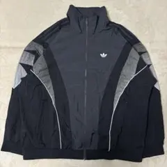 アディダス Rekive ウーブンナイロントラックジャケット 黒 2XL