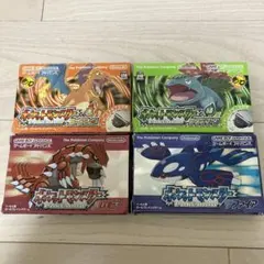 ポケットモンスター ファイアレッド、リーフグリーン、ルビー、サファイア GBA