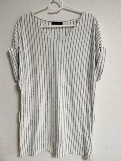 URBAN RESEARCH ストライプ Vネック 半袖Tシャツ