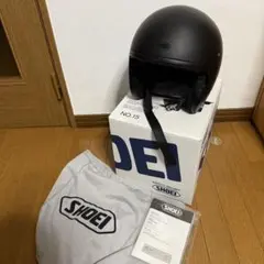 SHOEI J・O マットブラック Lサイズ インナーシールド・元箱付のサムネイル