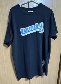 新品　laundry 038 Tシャツ Lサイズ ネイビー　タグ付き