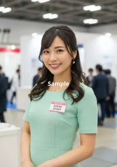 【現品限り！】【AI作成写真L判サイズ】理想の彼女 イベントコンパニオン5