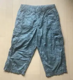 ユニクロ　UNIQLO迷彩 カーゴハーフパンツ Mサイズのサムネイル