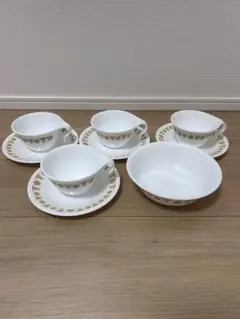 美品】コレールビンテージ コーニングコレール プリティフルーツ 平皿5