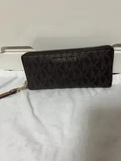 MICHAEL KORS 長財布 ブラウン ロゴ柄 ストラップ付のサムネイル