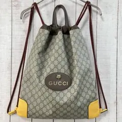 GUCCI GGスプリーム ドローストリングバッグ リュック 美品 正規品