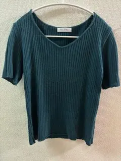 【フェミニン】ルーデルー　Rew de Rew 半袖ニット　トップス