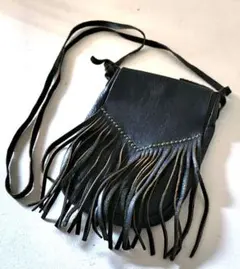 美品・レア】フェリージ ショルダーバッグ 巾着 クロコ型押し ベージュ