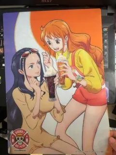 ワンピース ラウンドワン カラオケ ノベルティ コラボパックマット