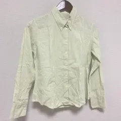 ✩.*˚バーバリー★ボタンダウンチェックシャツ レディース40✩.*˚