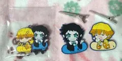鬼滅の刃　ガチャポン　ばんちょうこう　ヘアクリップ　ラバーマスコット
