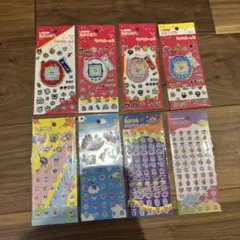 セリア たまごっちシール8点セット