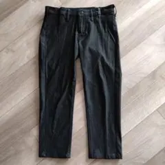 エドウィン　サムシング　ブラック スリムフィット カジュアルパンツ　M