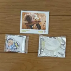 すとぷり　るぅとくん　トレカ・アクリルブレスレット・ハート缶バッジ　3点セット