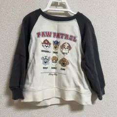 サイズ100 パウパトロール　トレーナー