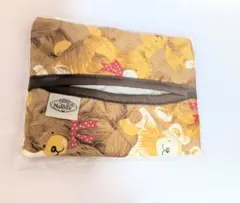 NARAYA くま　ベア　ティッシュケース　ティッシュポーチのサムネイル