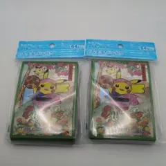 ポケモンセンタートウホク お祭りごっこ 花笠まつり ポケカ デッキシールド 2個