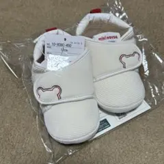 ミキハウス ベビーシューズ 12cm ホワイト
