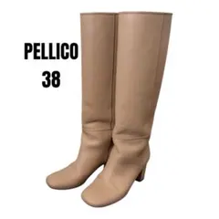 ペリーコ PELLICO APEMAロングブーツ 38 ベージュのサムネイル