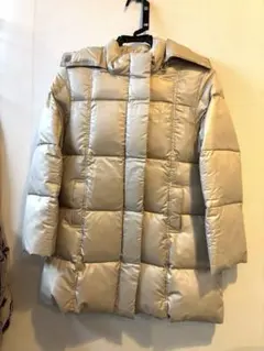 【クリーニング済】組曲 ダウン コート130cm 140cm