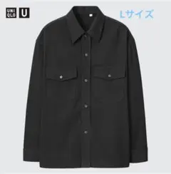 UNIQLO U デニムオーバーサイズシャツ　L