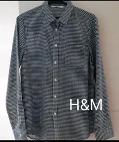 【未使用】H＆M　チェックシャツ