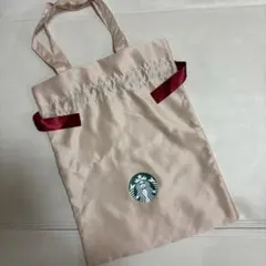 スターバックス ホリデー クリスマス ギフトバッグ トートバッグ ゴールド　１枚