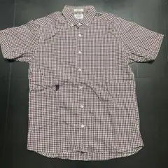 OLD WTAPS 101GWDT-SHM07ギンガムチェック 半袖シャツ古着のサムネイル