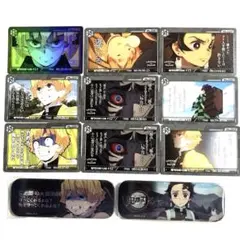 鬼滅の刃 ダイニング 缶バッジ カード 炭治郎 善逸 響凱