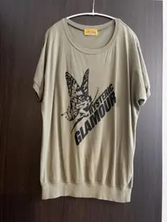 HYSTERIC GLAMOUR☆Tシャツ☆カーキ