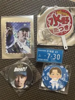 松原聖弥 埼玉西武ライオンズ モバガチャ カラビナ アクスタ 缶バッジ 