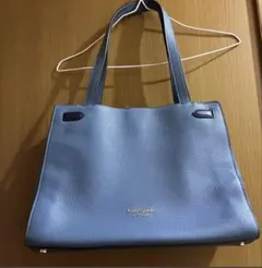 美品！ケイト・スペードのレーンラージサッシェル　トートバッグ　ブルー