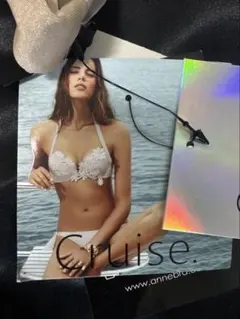 Cruise ベージュ ブラジャーショーツセット M