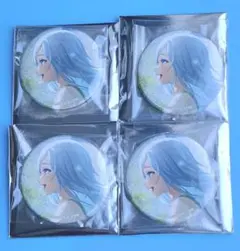 プロセカ 日野森雫 グリッター缶バッジ vol.33 C 4点セット