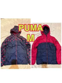 PUMA M ジャケット ジャンバーピンク/紺 リバーシブル
