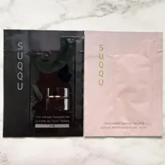 SUQQU スック トリートメントセラムプライマークリームファンデーション115